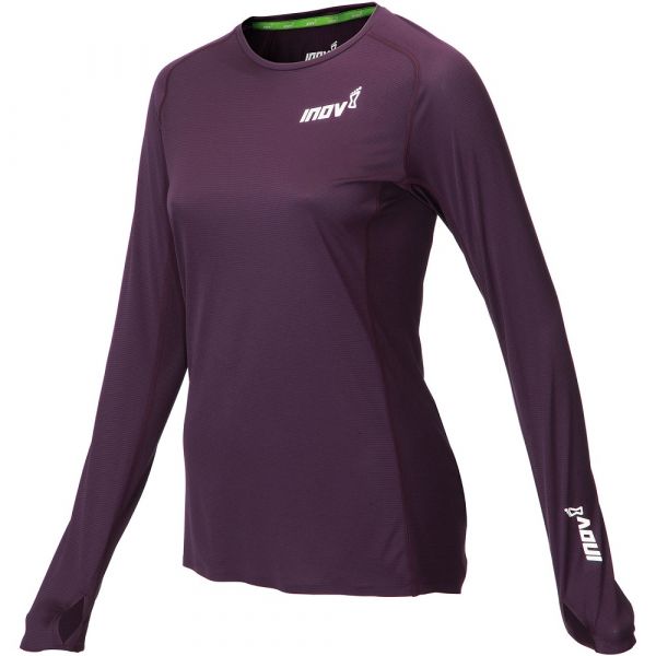 Лонгслів для бігу INOV-8 Base Elite жіночий (фіолетовий)
