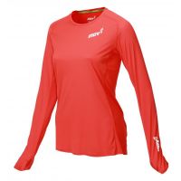 Лонгслів для бігу INOV-8 Base Elite жіночий (червоний)