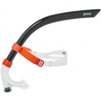 Фронтальная трубка Zoggs Centre Line Snorkel (черно-оранжевый)