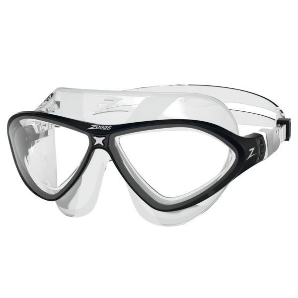Очки для плавания Zoggs Horizon Flex Mask (прозрачно черный, линзы прозрачные)