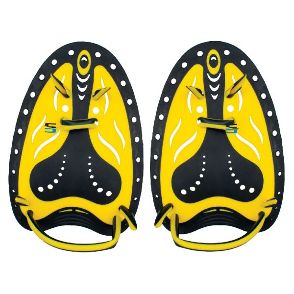 Лопатки для плавания Seac PADDLE PRO (черно-желтый)