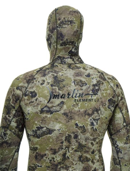 Гидрокостюм для подводной охоты Marlin Element Long John Green 5 мм