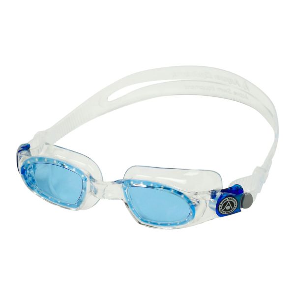 Очки для плавания Aqua Sphere Mako 2 (прозрачный, голубые линзы)