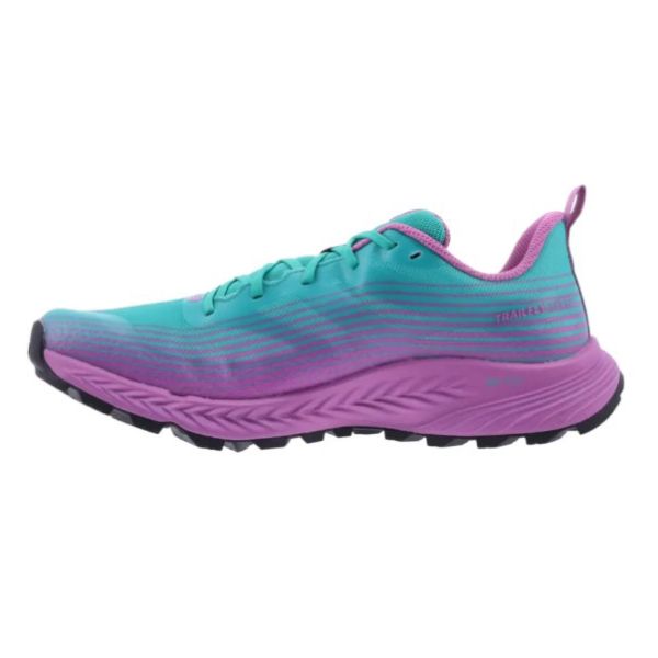 Кроссовки для трейла женские Inov-8 TrailFly Speed (фиолетово-голубой)