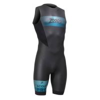 Гідрокостюм для триатлону Zoggs Sсout Pro Shorty 2,5 mm чоловічий (чорно-блакитний)