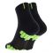 Шкарпетки для бігу Inov-8 TrailFly Mid 2 пари (чорно-зелений)
