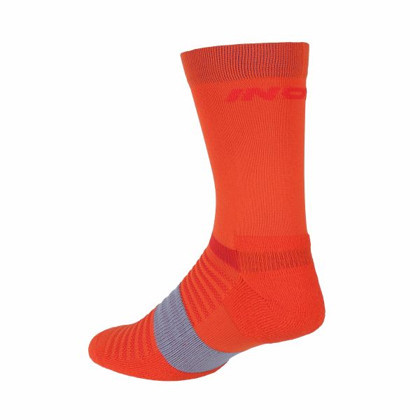 Шкарпетки для бігу Inov-8 Active High унісекс (червоно-блакитний)