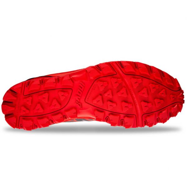 Кроссовки для трейла мужские Inov-8 Trailtalon 235 (серо-красный)