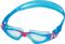 Очки для плавания детские Aqua Sphere Kayenne Jr  6+ лет (голубой-розовый, линзы прозрачные)  