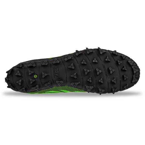 Кроссовки для бега мужские Inov-8 Mudclaw G 260 (чёрно-зеленый)