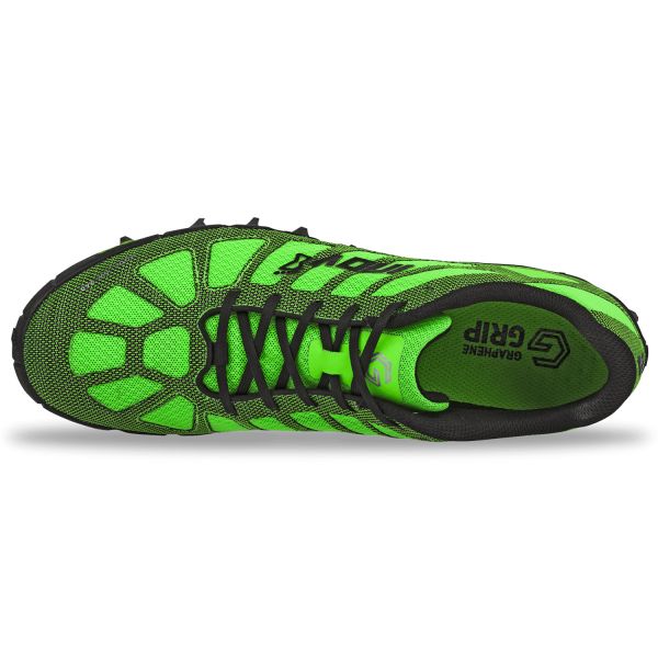 Кроссовки для бега мужские Inov-8 Mudclaw G 260 (чёрно-зеленый)
