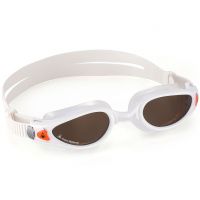 Очки для плавания Aqua Sphere Kaiman Exo (бело-прозрачный, затемненные линзы)