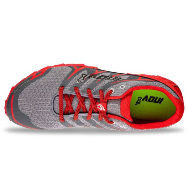 Кроссовки для трейла мужские Inov-8 Trailtalon 235 (серо-красный)