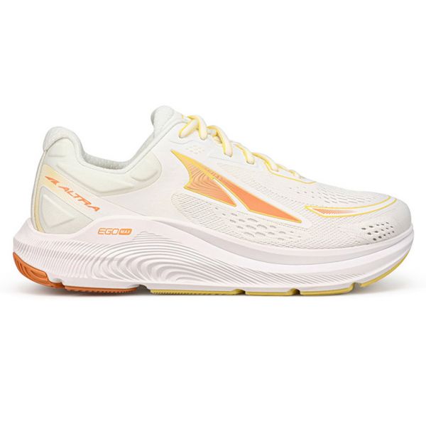 Кроссовки для бега женские Altra Paradigm 6.0 (бело-желтый)