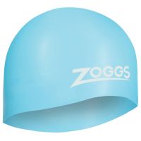 Шапочка для плавания Zoggs Easy-fit Silicone Cap V2 (голубой)