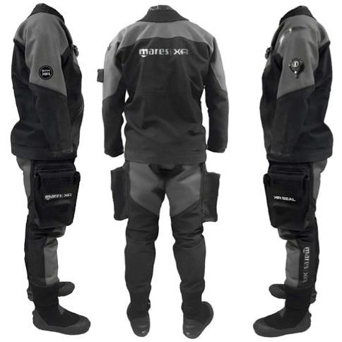 Гидрокостюм для дайвинга сухой Mares Dry Suit XR Plura Later - XR Lin мужской