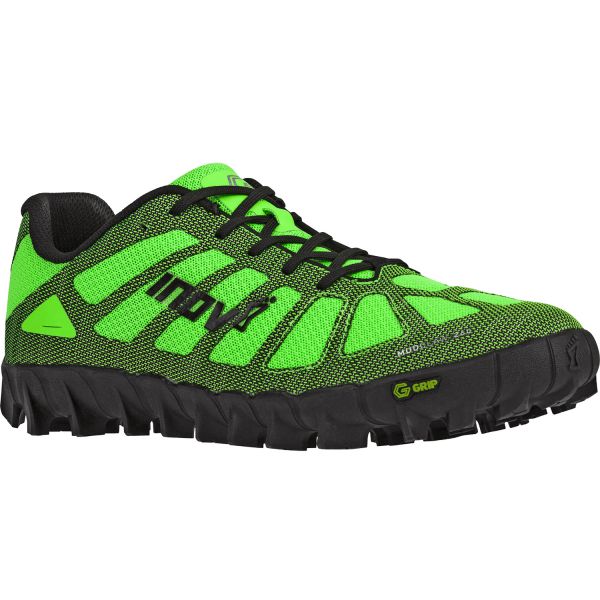 Кроссовки для бега мужские Inov-8 Mudclaw G 260 (чёрно-зеленый)