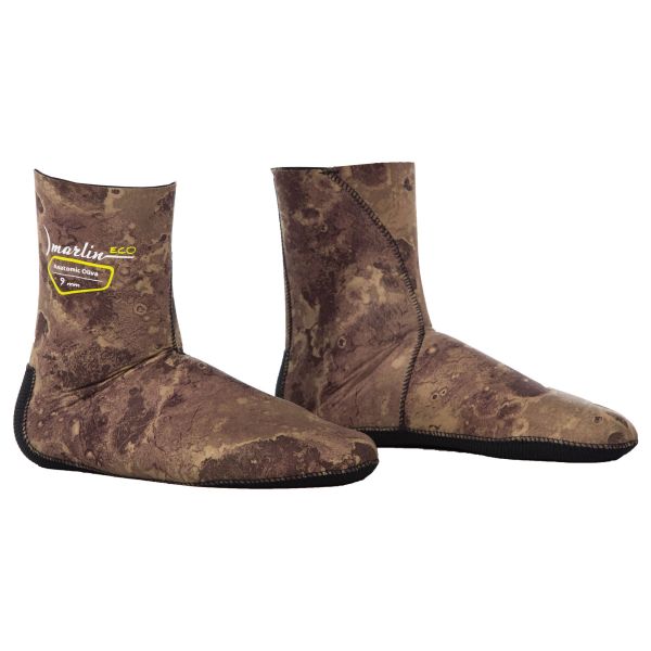 Носки для подводной охоты Marlin Anatomic Eco Oliva 9 mm