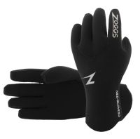 Рукавиці для триатлону неопренові Zoggs Neo Gloves 3 mm (чорний)