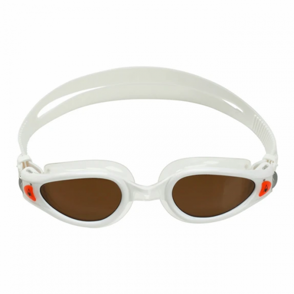 Очки для плавания Aqua Sphere Kaiman Exo (бело-прозрачный, затемненные линзы)