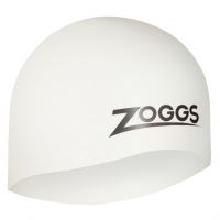 Шапочка для плавання Zoggs Easy-fit Silicone Cap V2 (білий)