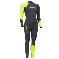 Гідрокостюм для триатлону Zoggs Explorer Tour FS 2,5.2 mm жіночий (чорно-жовтий)
