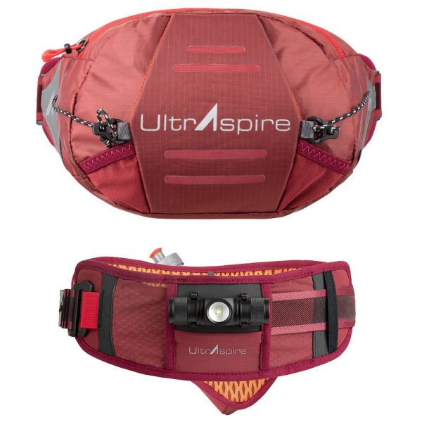 Поясная сумка для бега Ultraspire Plexus с держателем для фонаря