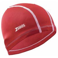 Шапочка для плавания Zoggs Nylon-Spandex Cap (красный)