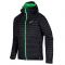 Куртка для бега зимняя Inov-8 Termoshell Pro FZ мужская (черно-зеленый)