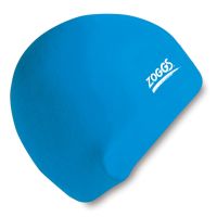 Шапочка для плавания детская Zoggs Silicone (голубой)