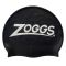 Шапочка для плавания Zoggs Silicone Cap с флагом Украины (черный)