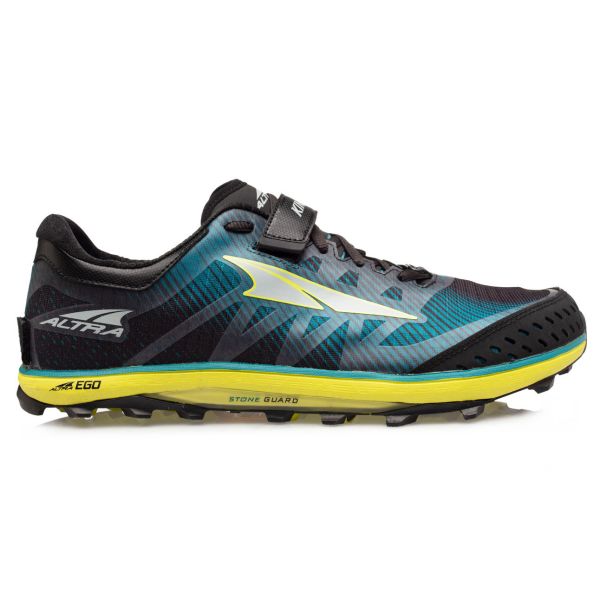 Кроссовки для бега мужские Altra King MT 2 (голубо-жёлтый)