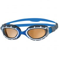 Очки для плавания Zoggs Predator Flex Polarized Ultra (сине-белый)