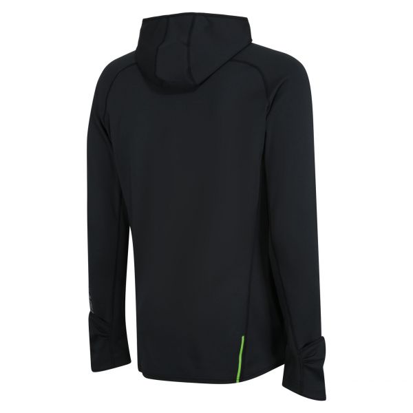 Термокофта для бігу Inov-8 Technical Mid Hoodie FZ чоловіча (чорний)