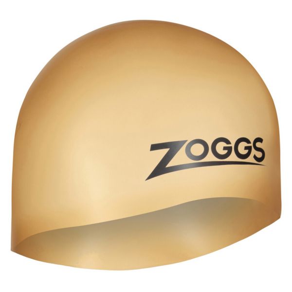 Шапочка для плавания Zoggs Easy-fit Silicone Cap V2 (золотой)