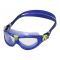 Очки-маска для плавания Aqua Sphere Seal Kid 2  3-6 лет (фиолетово-салатовый, линзы прозрачные)