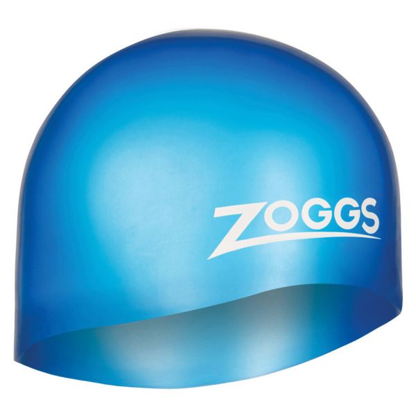Шапочка для плавания Zoggs Easy-fit Silicone Cap V2 (синий)