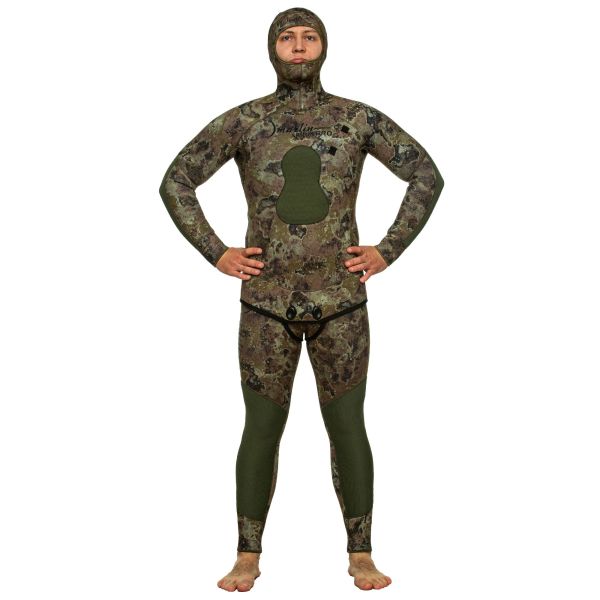 Гидрокостюм для подводной охоты Marlin Skilur Pro Green 3 мм