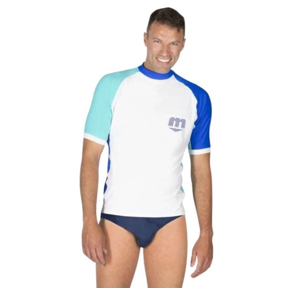 Футболка солнцезащитная Mares Rash Guard Shield мужская (белый)