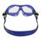 Очки-маска для плавания Aqua Sphere Seal Kid 2  3-6 лет (фиолетово-салатовый, линзы прозрачные)
