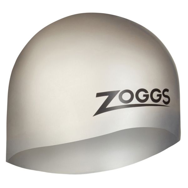 Шапочка для плавания Zoggs Easy-fit Silicone Cap V2 (серый)