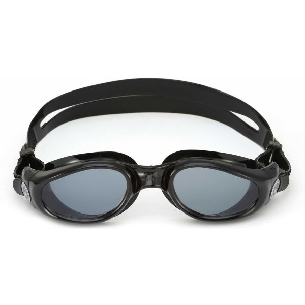 Очки для плавания Aqua Sphere Kaiman BLK L/DK (черный, затемненные линзы)