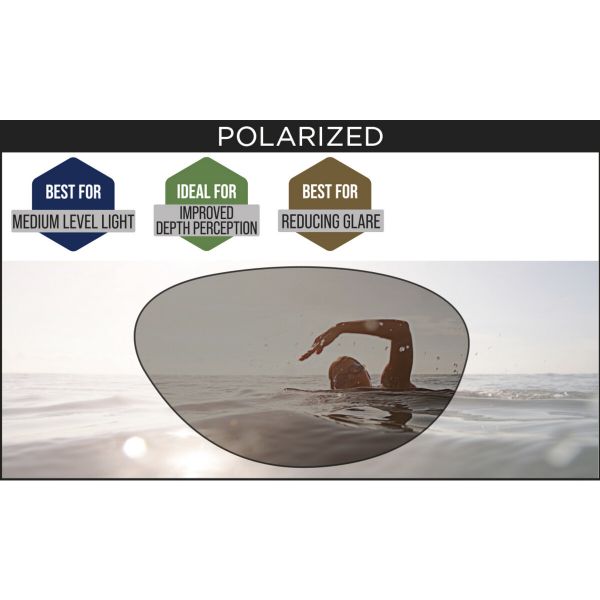 Очки для плавания Zoggs Predator Flex Polarized (сине-белый)