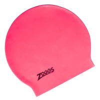 Шапочка для плавания Zoggs Long Hair Latex Cap (розовый)