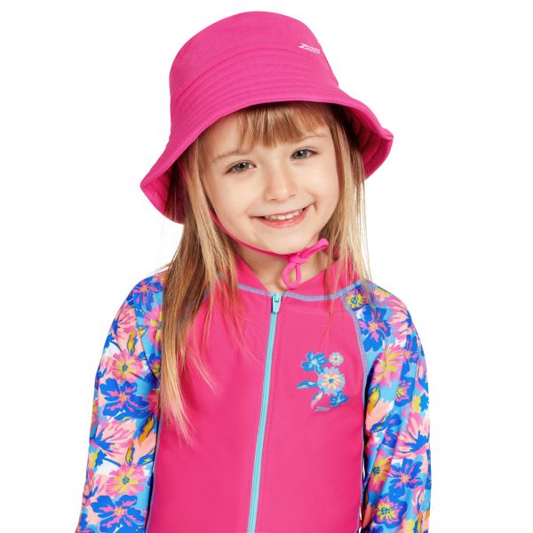 Панамка Zoggs Barlins Bucket Hat дитяча (рожевий)