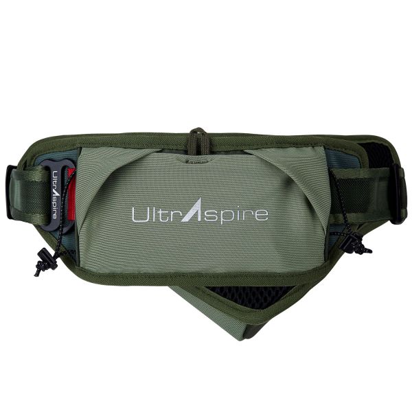 Пояс для бега Ultraspire Fitted Synaptic 3.0 с флягой (тёмно-зеленый)