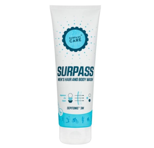 Гель для душа и шампунь 2в1 Surpass After Sport Hair & Body Wash for Men