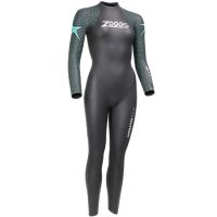 Гідрокостюм для триатлону Zoggs Predator Tour FS 4.3.2.1,5 mm жіночий (чорно-синій)