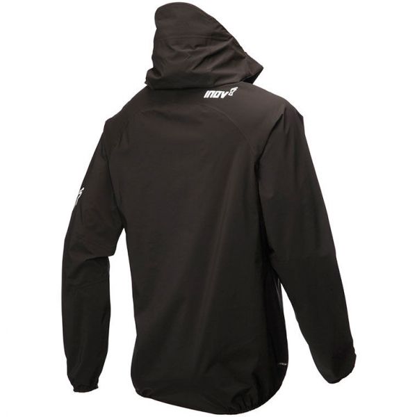 Куртка для бігу мембранна Inov-8 AT-C Stormshell FZ M чоловіча (чорний)