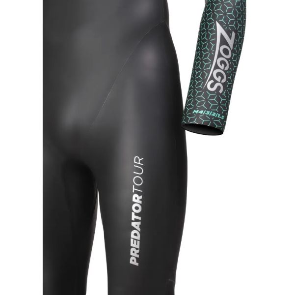 Гидрокостюм для триатлона Zoggs Predator Tour FS 4.3.2.1,5 mm женский (черно-синий)